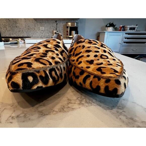 Steve Madden Feather Leopard Cow Hair Loafer Size 10 BRAND NEW - Picture 4 of 10